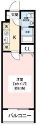 ヒルズ八尾本町の物件間取画像